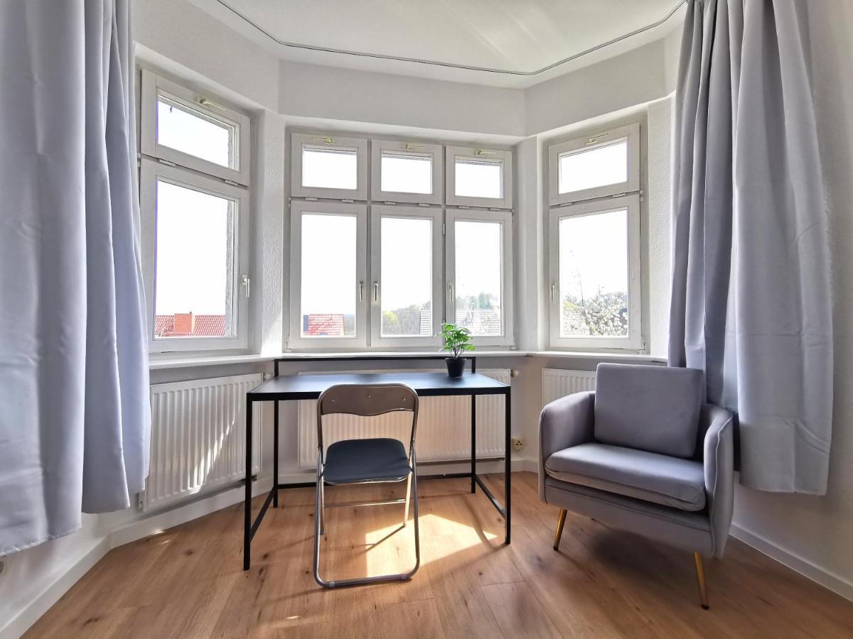 Bohnapartments Ega Stadtblick - Garten - Wlan - Naehe Theater Ega Und Messe Erfurt Exterior foto