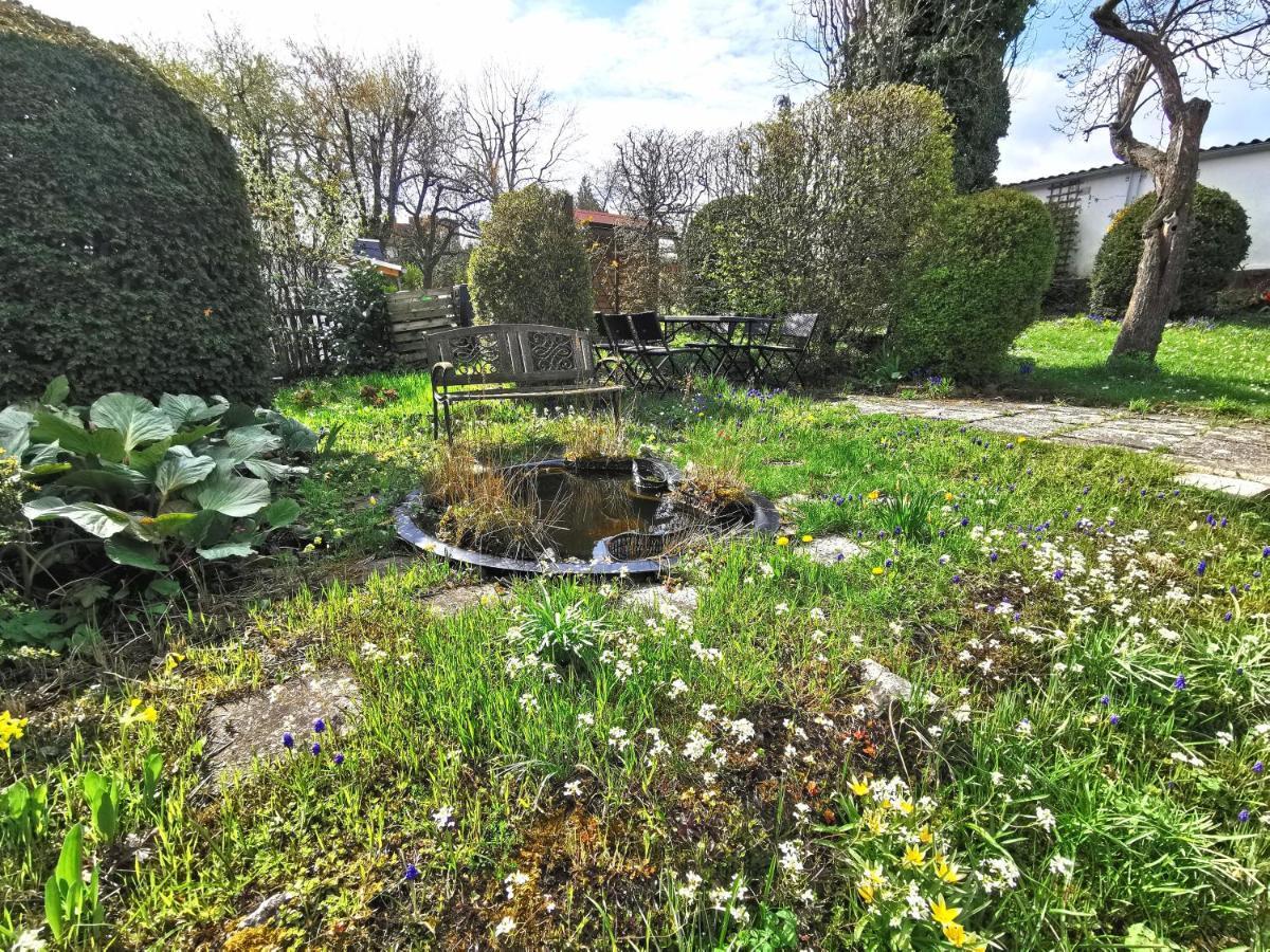 Bohnapartments Ega Stadtblick - Garten - Wlan - Naehe Theater Ega Und Messe Erfurt Exterior foto