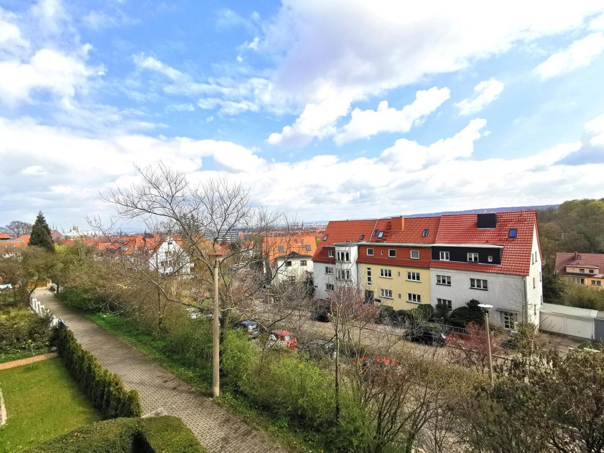 Bohnapartments Ega Stadtblick - Garten - Wlan - Naehe Theater Ega Und Messe Erfurt Exterior foto