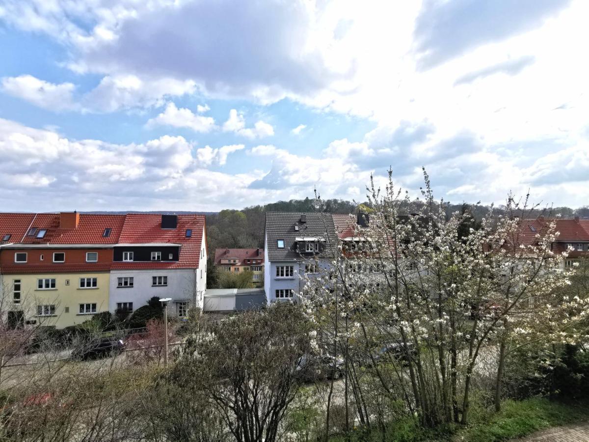 Bohnapartments Ega Stadtblick - Garten - Wlan - Naehe Theater Ega Und Messe Erfurt Exterior foto
