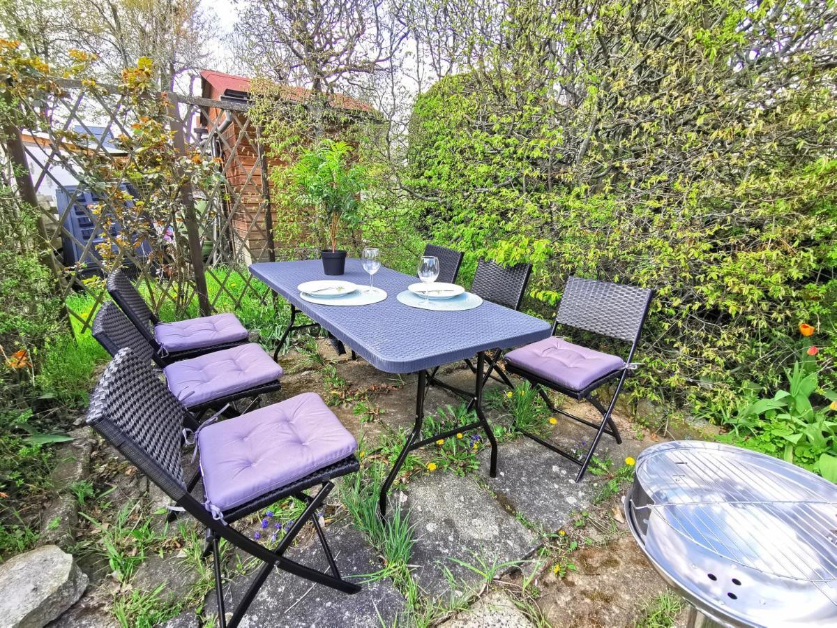 Bohnapartments Ega Stadtblick - Garten - Wlan - Naehe Theater Ega Und Messe Erfurt Exterior foto